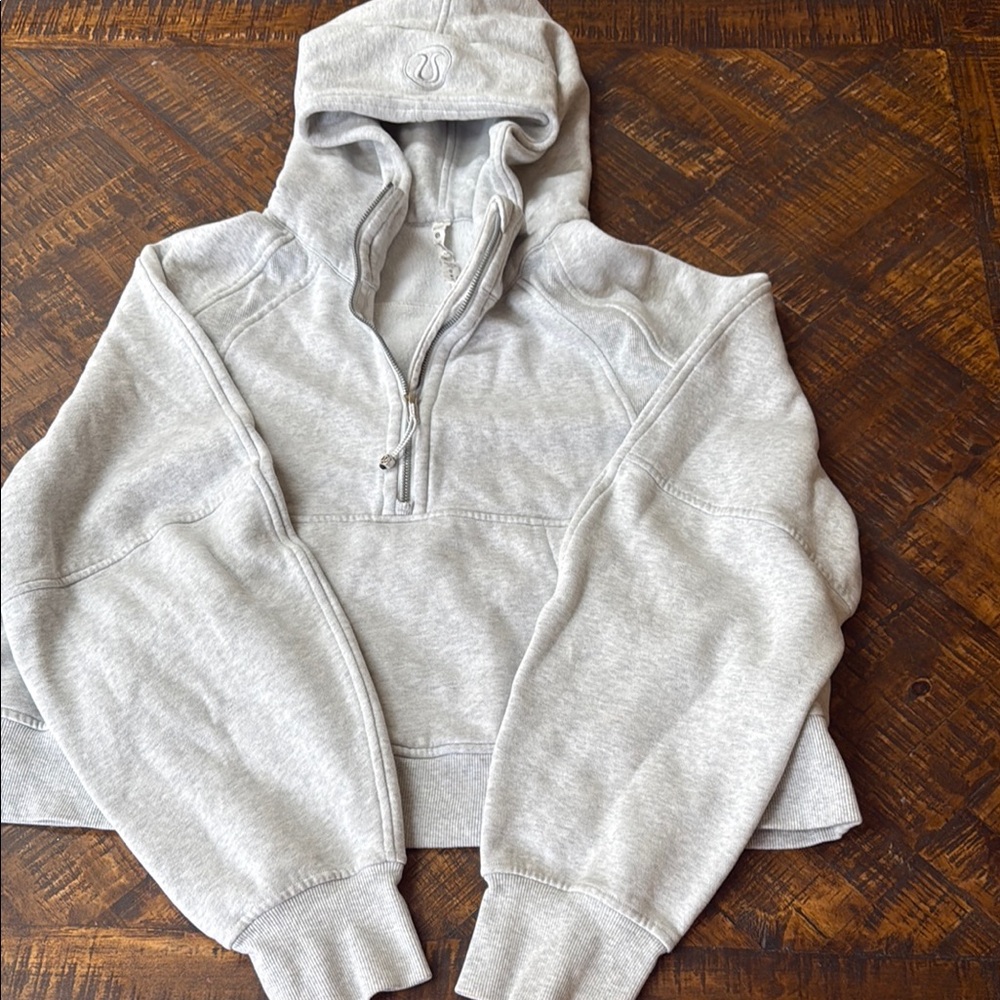 Lulu lemon scuba Gray Hoodie